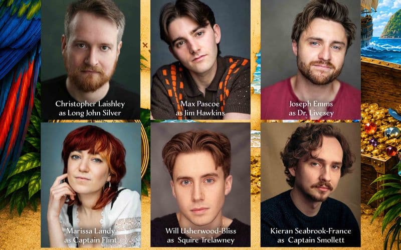 The Crew is Assembled! Meet the Cast of Treasure Island